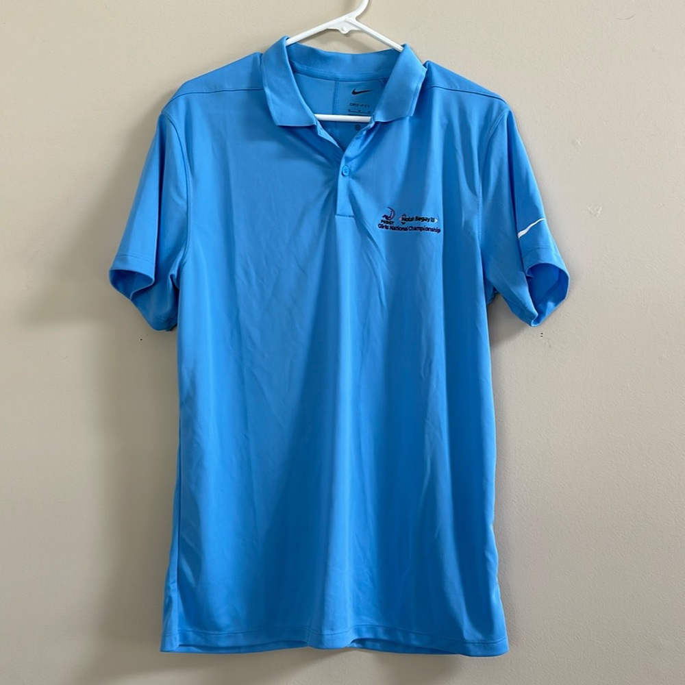 Nike Light Blue Polo